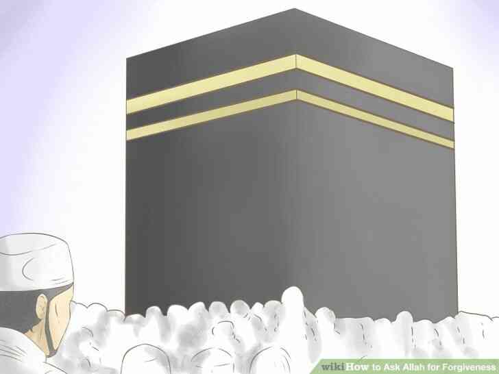 Image intitulée demande à Allah le Pardon, l